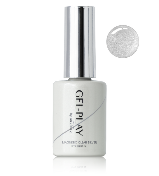 Gel Play Magnetic Clear Silver