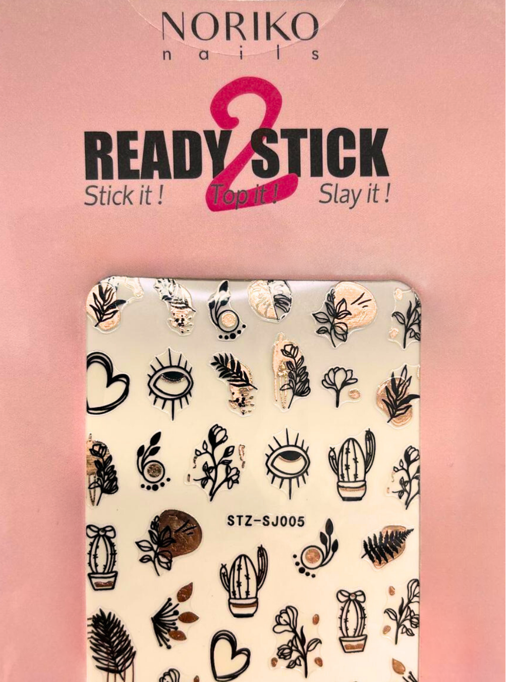 Noriko Ready2Stick - Boho Eye & Cactus Mix