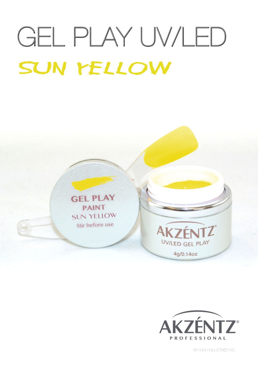 UV/LED GEL PLAY - SUN YELLOW 4gm