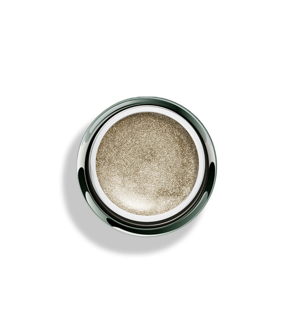 UV/LED GEL PLAY - GLITTER GLISTENING GOLD 4gm