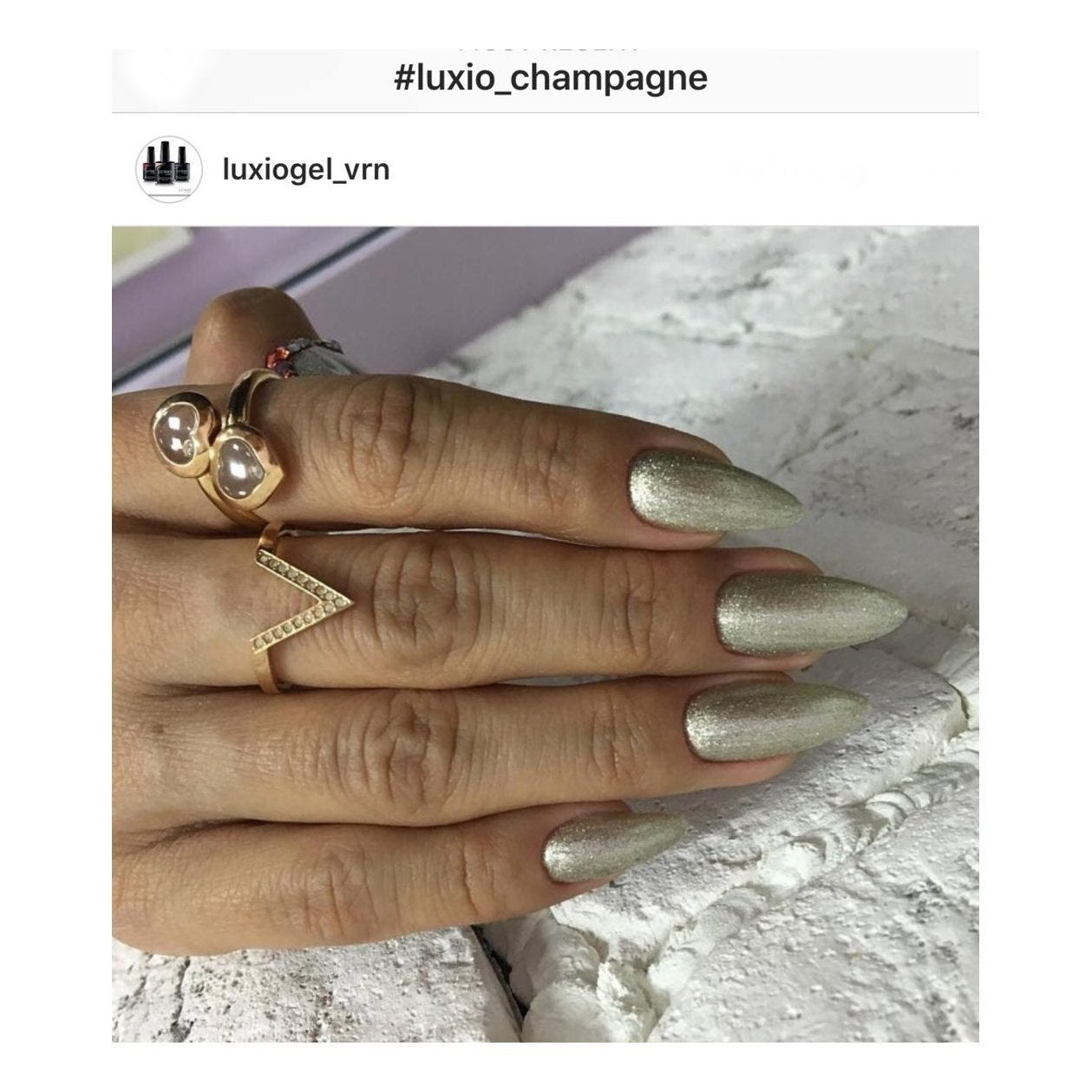 Luxio - Glitter Champagne