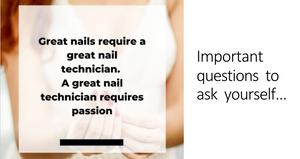 A few key questions for Professional Nail Techs...
