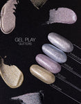 UV/LED GEL PLAY - GLITTER SILVER SAND 4gm