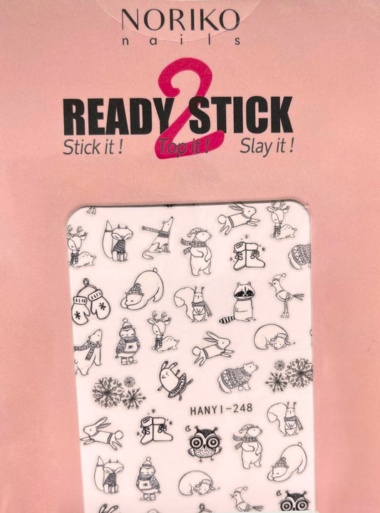 Noriko Ready2Stick - Winter Woodland Critters