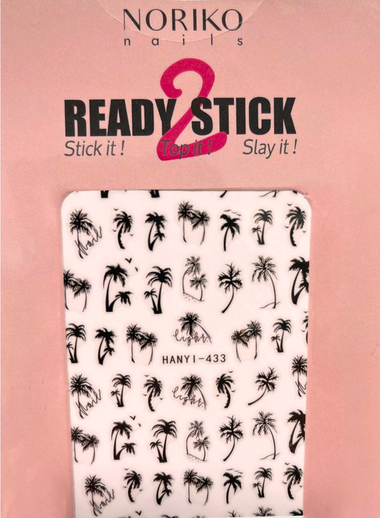 Noriko Ready2Stick - Palm Silhouettes
