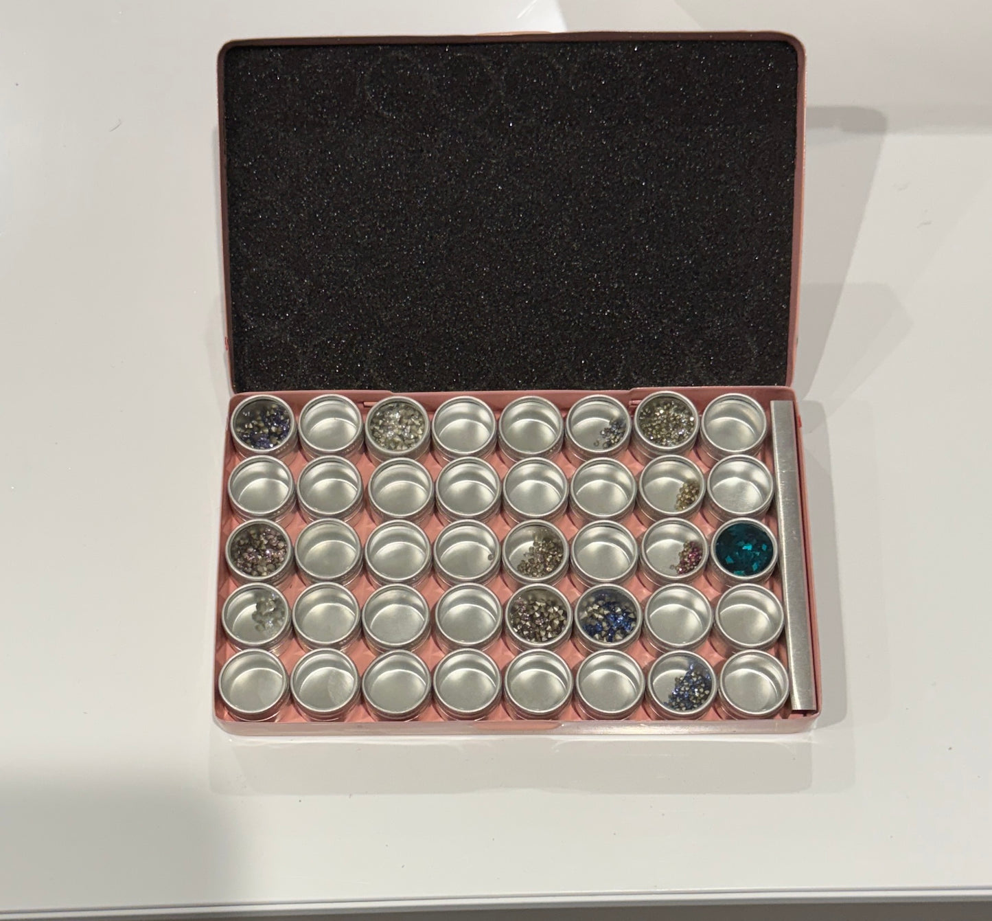 SOLD - Nail Art Heaven - Assortment of Swarovski Crystals, Stickers, Gem & more Gems etc
