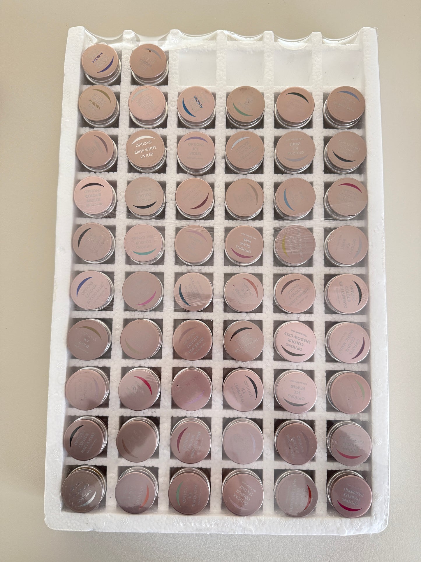 Akzentz Options Gel Colours & Glitters