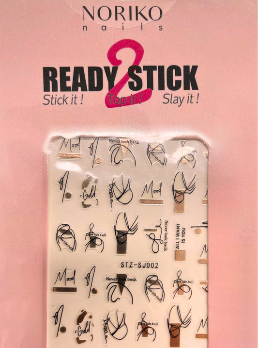 Noriko Ready2Stick - Abstract Face & Nude Blocks