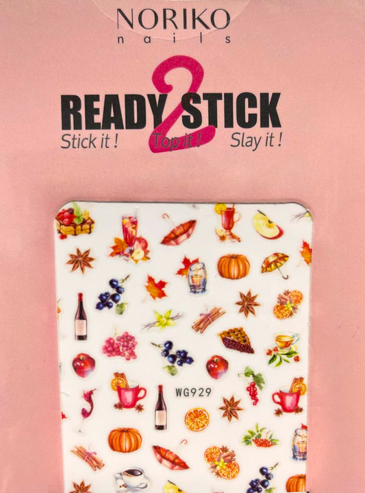 Noriko Ready2Stick - Autumn Leaves & Cozy Vibes