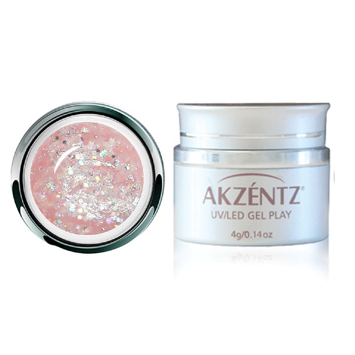 UV/LED GEL PLAY - GLITTER HALO DAZZLE 4gm             