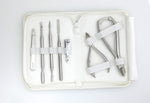 Akzentz 7 Piece Manicure & Pedicure Implement Kit