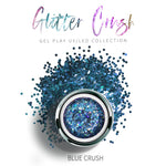 UV/LED GEL PLAY - GLITTER BLUE CRUSH 4gm     