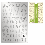 Moyra Stamping Plate 79 - Green Leaves