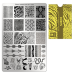 Moyra Stamping Plate 104 - Suede