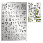 Moyra Stamping Plate 105 - Urban Gardening