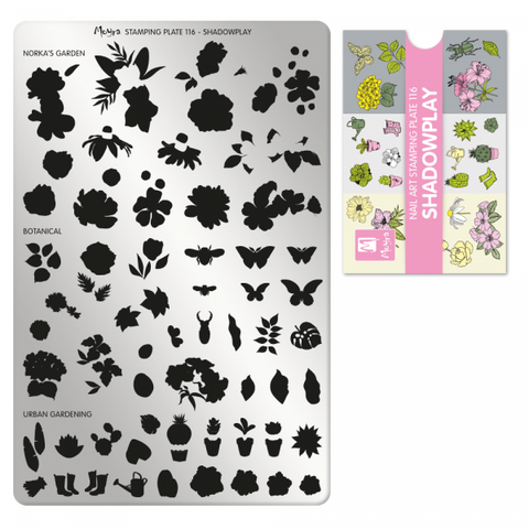 Moyra Stamping Plate 116 - Shadowplay