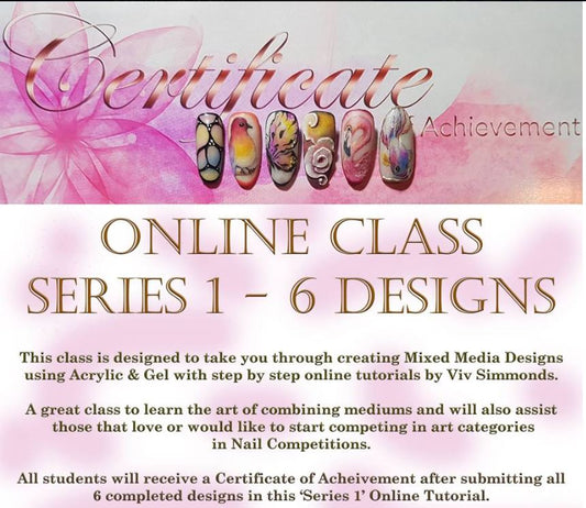 On line Salon Nail Art Course
