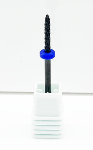Under Nail Cleaner Ceramic E-File Bit - Black