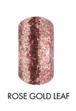 UV/LED GEL PLAY - GLITZ ROSE GOLD LEAF