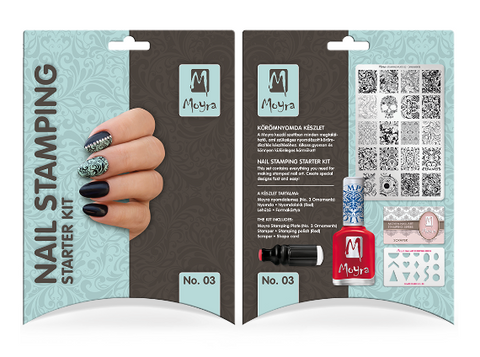 Moyra Nail Stamping Starter Kit No.3