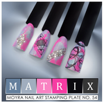 Moyra Stamping Plate 54 - Matrix
