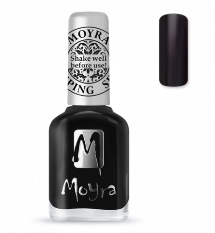 Moyra Stamping Nail Polish - Black 06