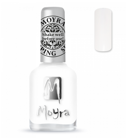 Moyra Stamping Nail Polish - White 07