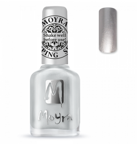 Moyra Stamping Nail Polish - Silver 08