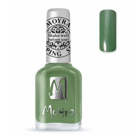 Moyra Stamping Nail Polish - Dark Green 14