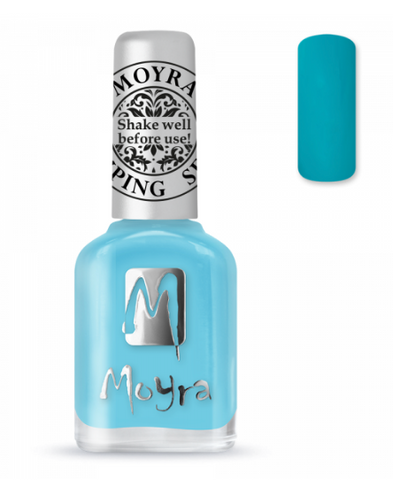 Moyra Stamping Nail Polish - Turquoise 22
