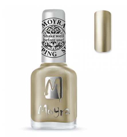Moyra Stamping Nail Polish - Chrome Gold 24
