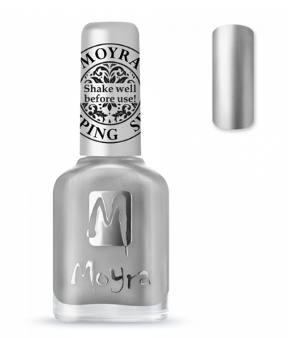 Moyra Stamping Nail Polish - Chrome Silver 25