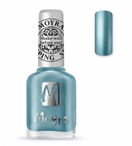 Moyra Stamping Nail Polish - Chrome Blue 26