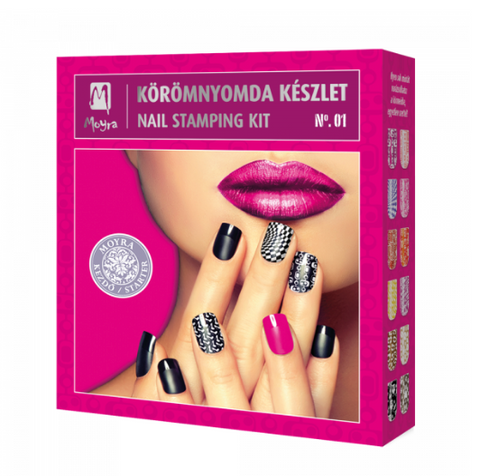 Moyra Nail Stamping Kit No.1 - Learning to stamp