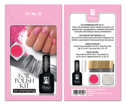 Moyra Foil Polish Stamping Kit - No.2