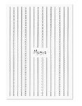 Moyra Nail Art Strips 02 - Silver Chain