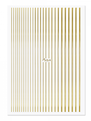 Moyra Nail Art Strips - Gold 01