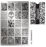 Moyra Stamping Plate 03 - Ornaments