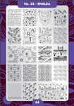 Moyra Stamping Plate 33 - Rivalda