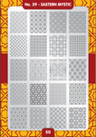 Moyra Stamping Plate 39 - Eastern Mystic