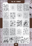 Moyra Stamping Plate 69 - Forest