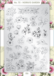 Moyra Stamping Plate 75 - Norka's Garden