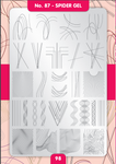 Moyra Stamping Plate 87 - Spider Gel