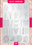 Moyra Stamping Plate 87 - Spider Gel