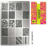 Moyra Stamping Plate 08 - Geometry