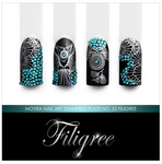 Moyra Stamping Plate 52 - Filagree
