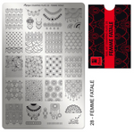 Moyra Stamping Plate 28 - Femme Fatale