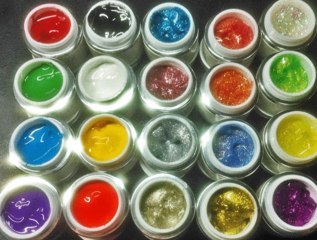 UV/LED GEL PLAY - GLITTER BLUE 4gm