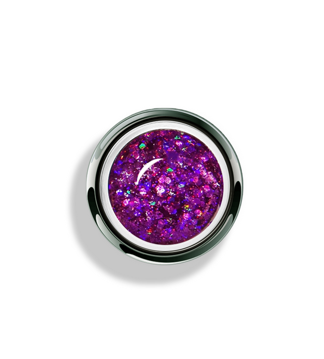 UV/LED GEL PLAY - GLITTER FUCHSIA DAZZLE 4gm