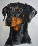 Gel Art Painting Hand Painted Dog Design - Online Course